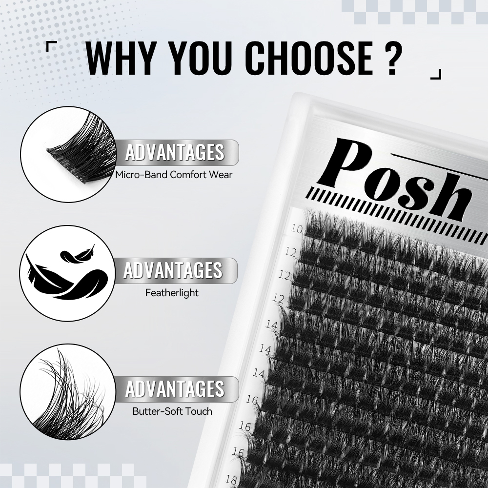 Posh | Dramatic Volume Collection Plush Pizzazz Lash Kit