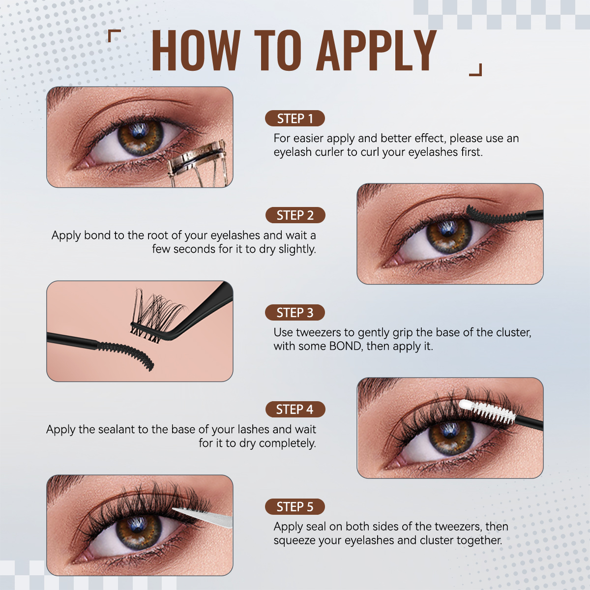Brown Downy | Dramatic Volume Collection Plush Pizzazz Lash Kit