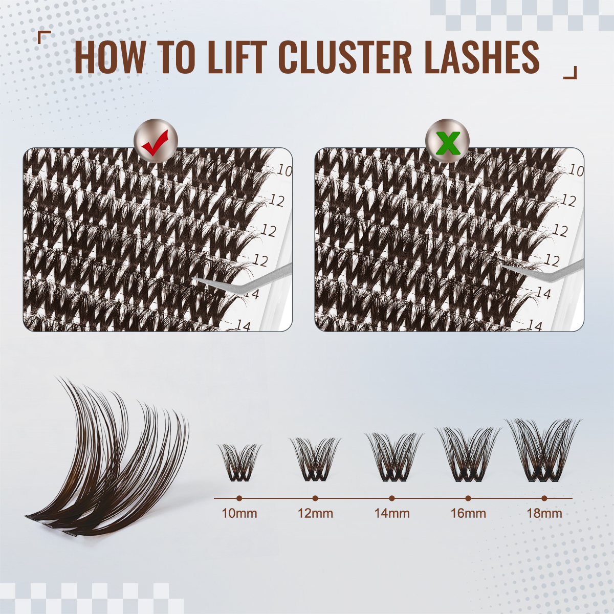Brown Downy | Dramatic Volume Collection Plush Pizzazz Lash Kit