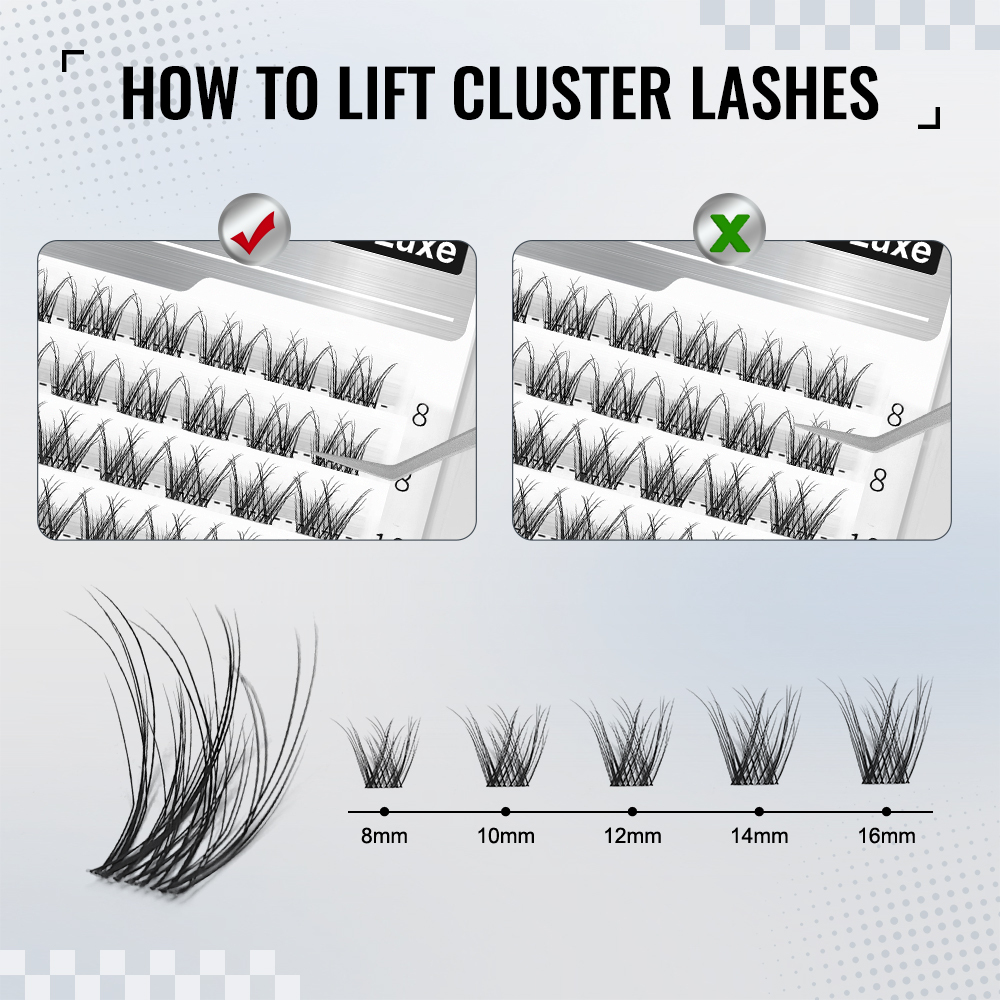Velure + Silvora Natural Cluster Lash Duo