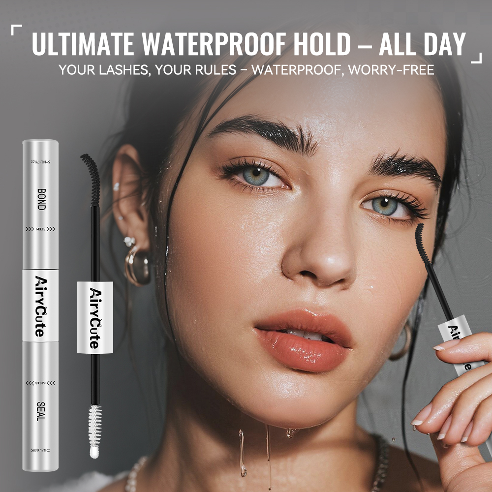 AiryCute 2 IN1 Lash Bond & Seal (Black Bond)
