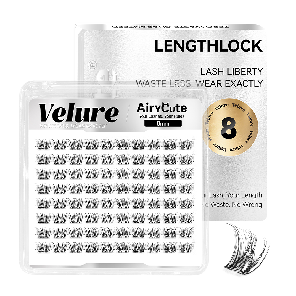Velure | Natural Daily Collection One Length Customized Lashes Only