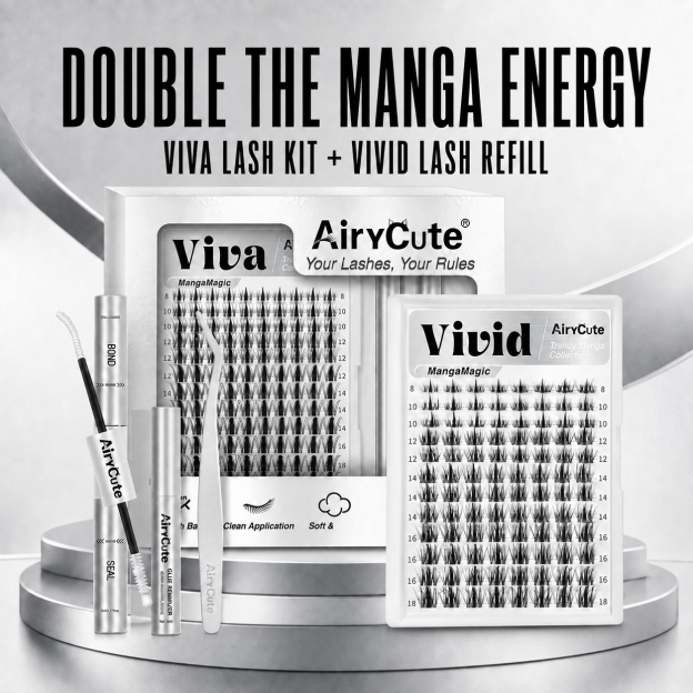 Viva + Vivid Manga Cluster Lash Bundle