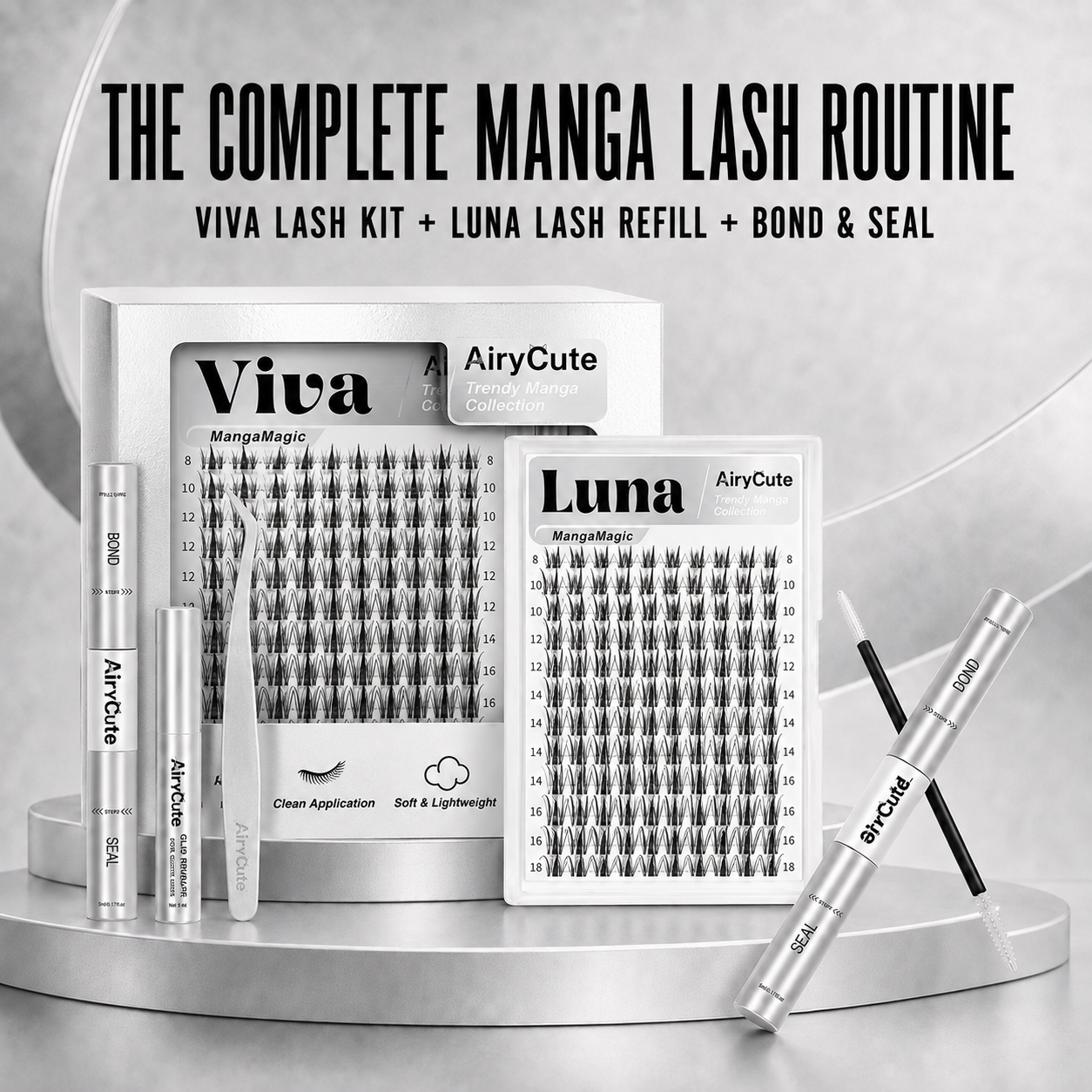 Viva + Luna Complete Manga Cluster Lash Bundle