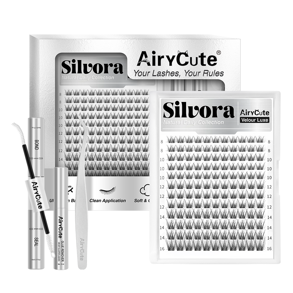 Silvora-3D | Natural Daily Collection Velour Luxe Lash Kit