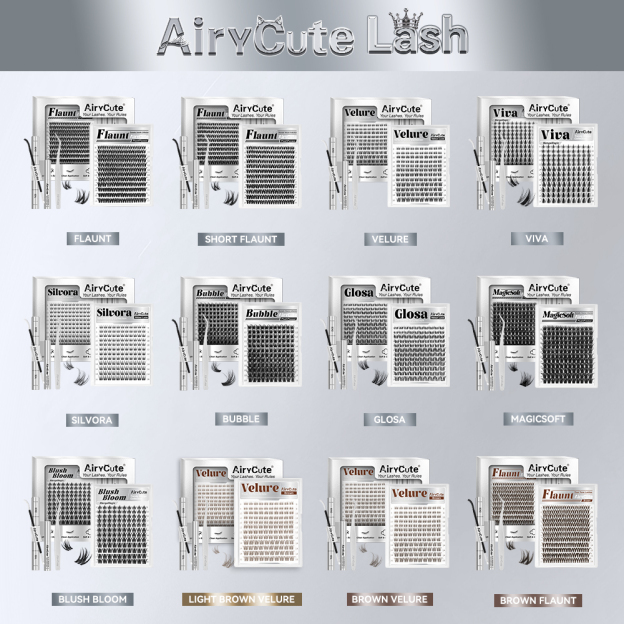 AiryCute Extension Customized Lashes Kit