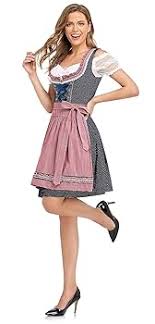 DirndlPop grau Leonie Dirndl  Bayern Kostüme für das Bierfest