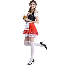 DirndlPop Rot Luca Dirndl  Bayern Kostüme für das Bierfest