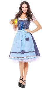 DirndlPop Blau Jana Dirndl  Bayern Kostüme für das Bierfest