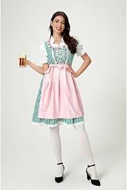 DirndlPop Grün Marie Dirndl  Bayern Kostüme für das Bierfest