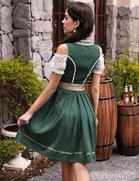DirndlPop Grün Melanie Dirndl  Bayern Kostüme für das Bierfest