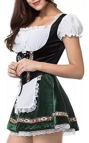 DirndlPop Grün Mina Dirndl  Bayern Kostüme für das Bierfest