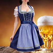 DirndlPop dunkelblau Melanie Dirndl  Bayern Kostüme für das Bierfest