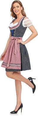 DirndlPop Blau Jana Dirndl Bayern Kostüme für das Bierfest