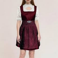 DirndlPop rosarot Jana Dirndl  Bayern Kostüme für das Bierfest