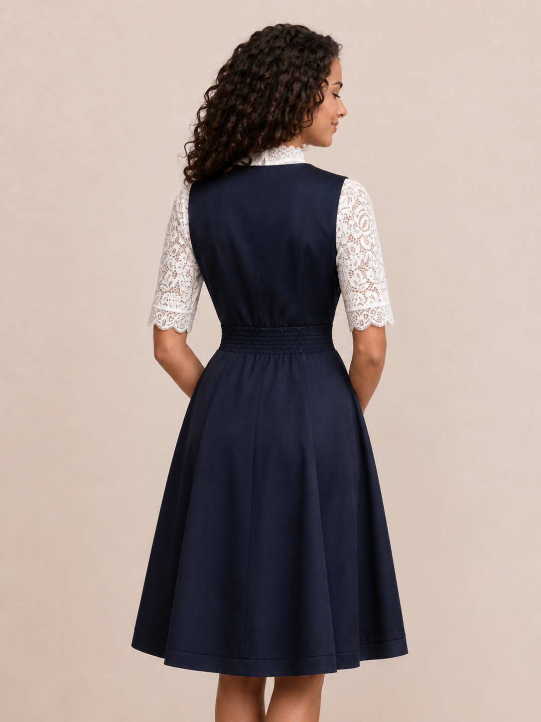 Dirndl dunkelblau Selina 