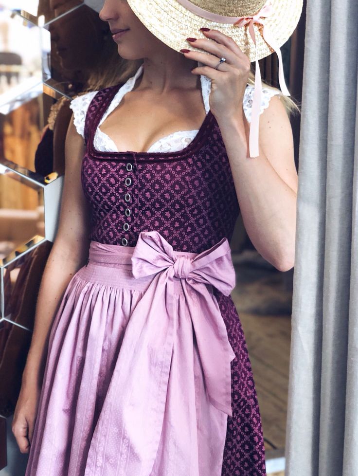 DirndlPop Farbe Nele Dirndl  Bayern Kostüme für das Bierfest
