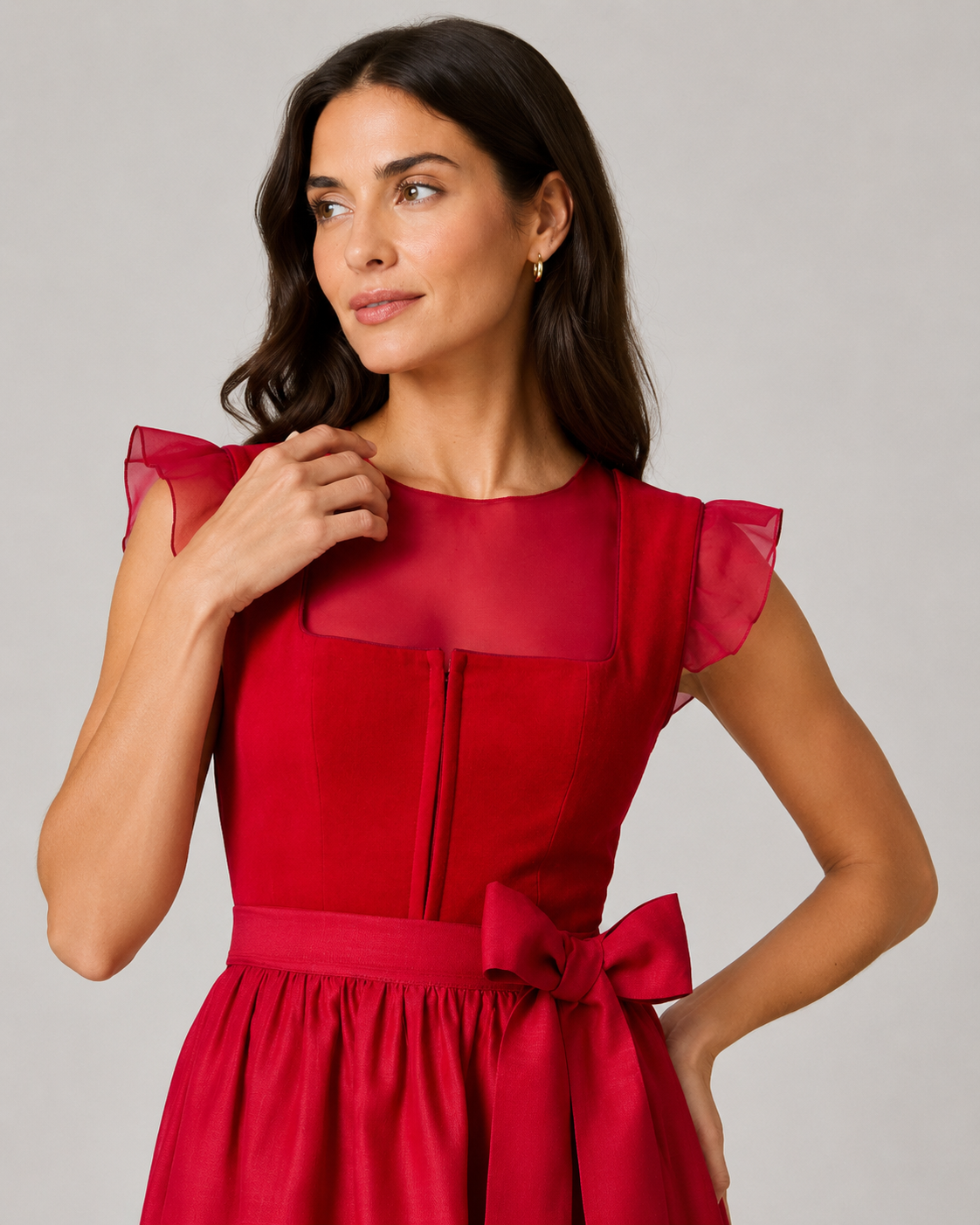 Dirndl Rot Amalia