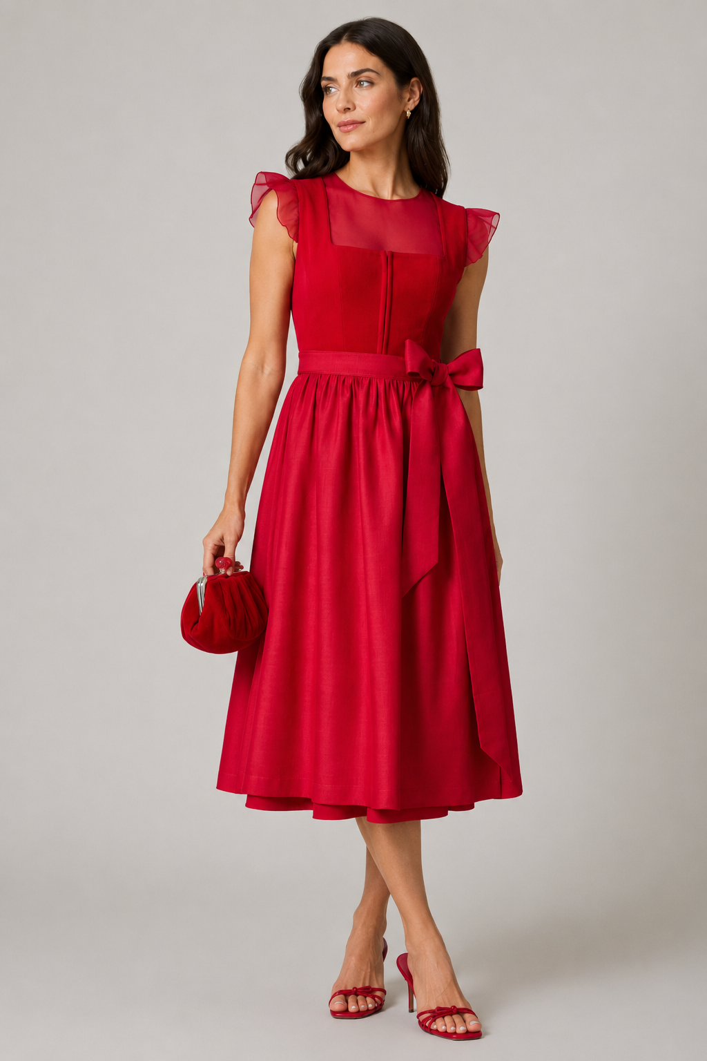 Dirndl Rot Amalia
