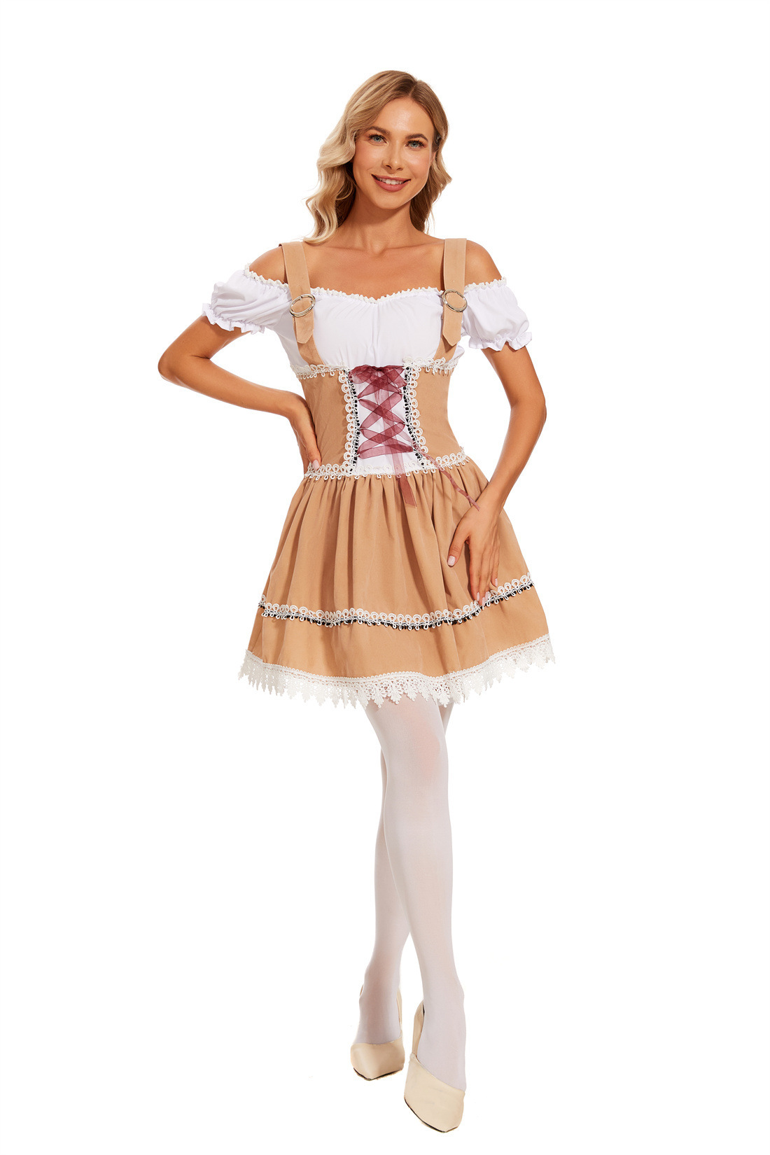 DirndlPop Blau Franziska Dirndl  Bayern Kostüme für das Bierfest