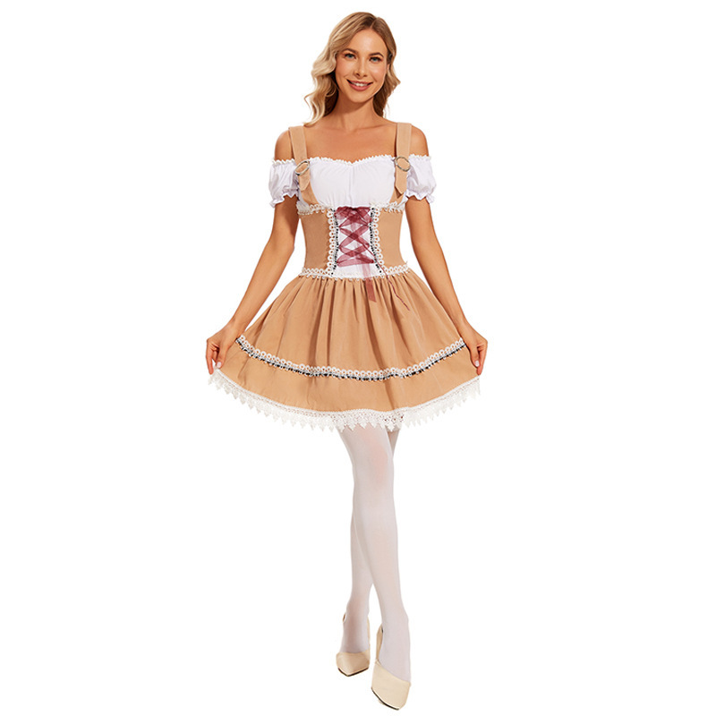 DirndlPop Blau Franziska Dirndl  Bayern Kostüme für das Bierfest