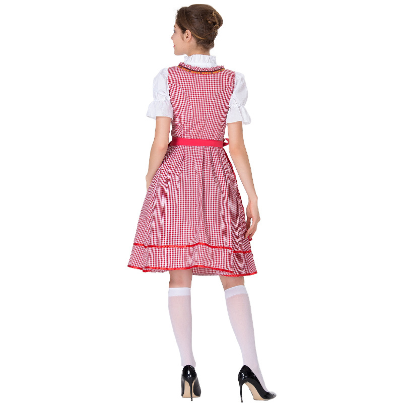 DirndlPop rosarot Jana Dirndl  Bayern Kostüme für das Bierfest
