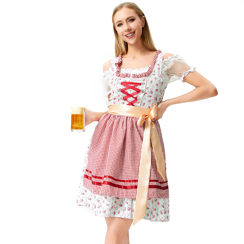 DirndlPop Rosa Valentina Dirndl  Bayern Kostüme für das Bierfest
