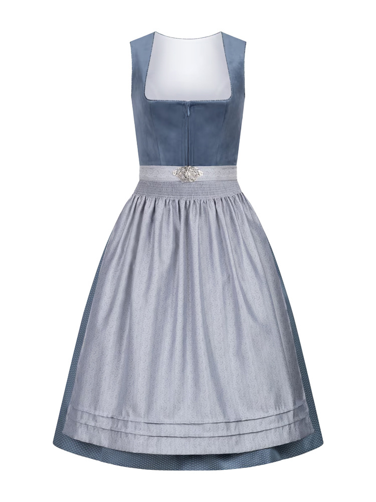DirndlPop Blau Nele Dirndl Bayern Kostüme für das Bierfest