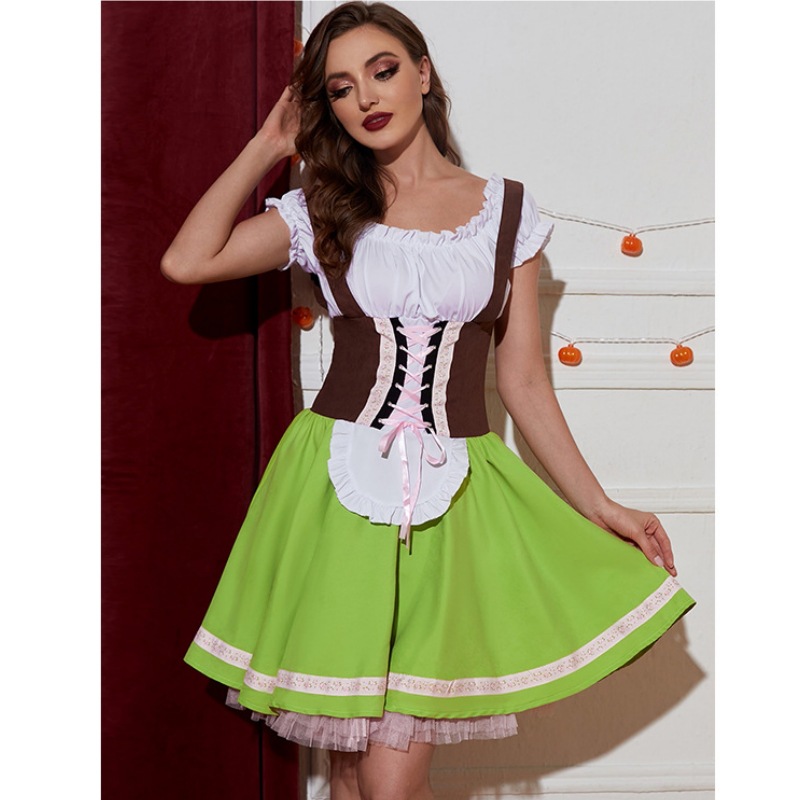 DirndlPop Grün Julia Dirndl Bayern Kostüme für das Bierfest