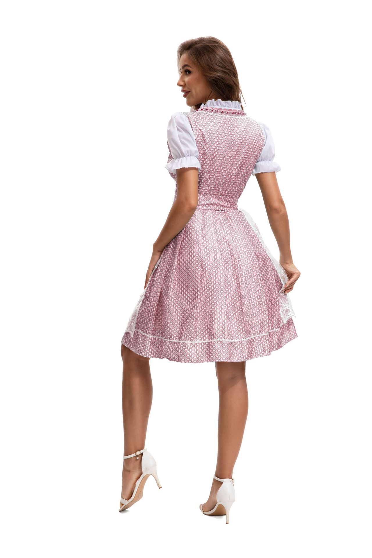 DirndlPop Rosa Melanie Dirndl  Bayern Kostüme für das Bierfest