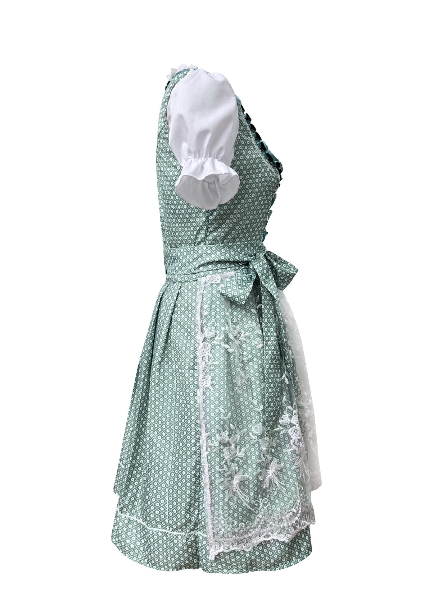 DirndlPop Grün Melanie Dirndl  Bayern Kostüme für das Bierfest