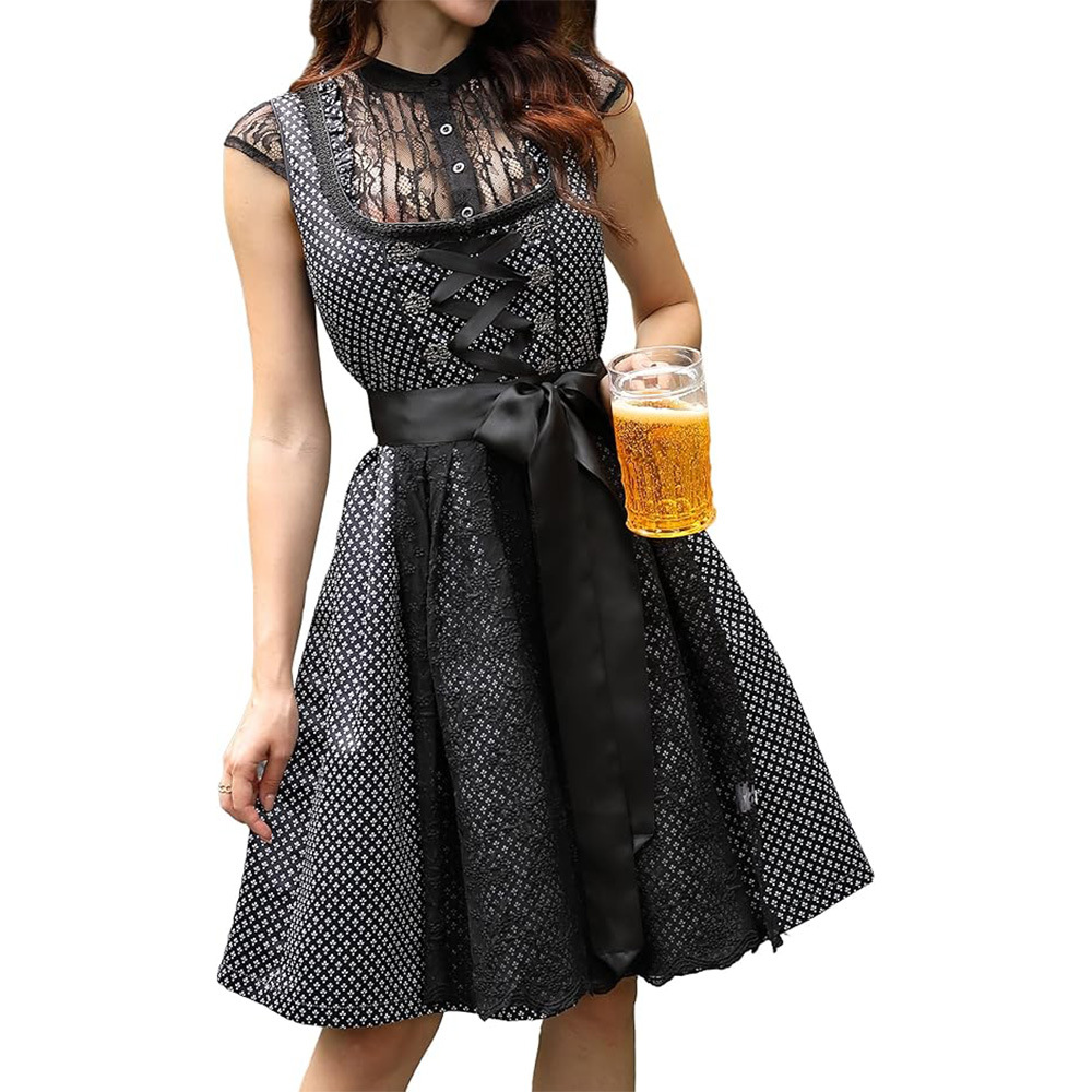 DirndlPop dunkelgrün Marie Dirndl Bayern Kostüme für das Bierfest