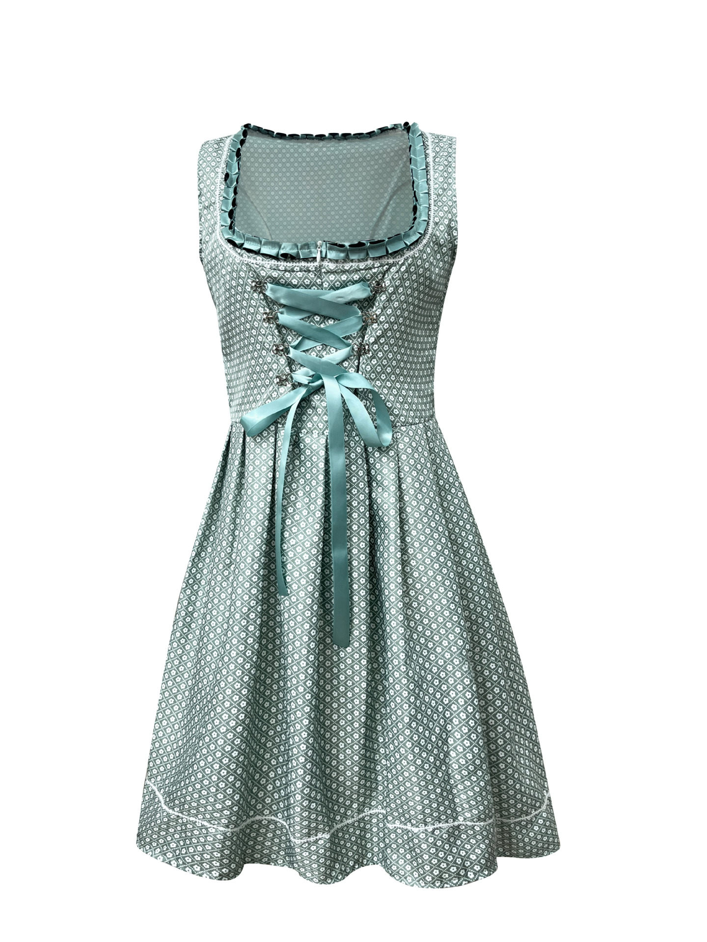 DirndlPop Grün Melanie Dirndl  Bayern Kostüme für das Bierfest