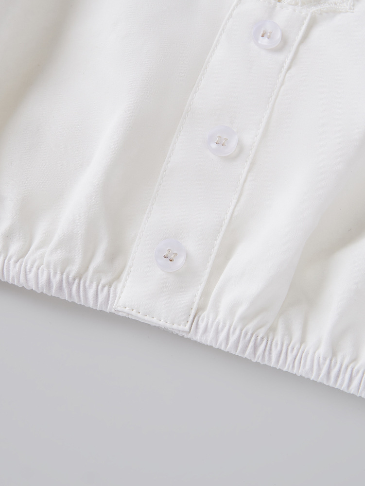 DirndlPop Weiß Amelie Dirndlbluse  Bayern Kostüme für das Bierfest