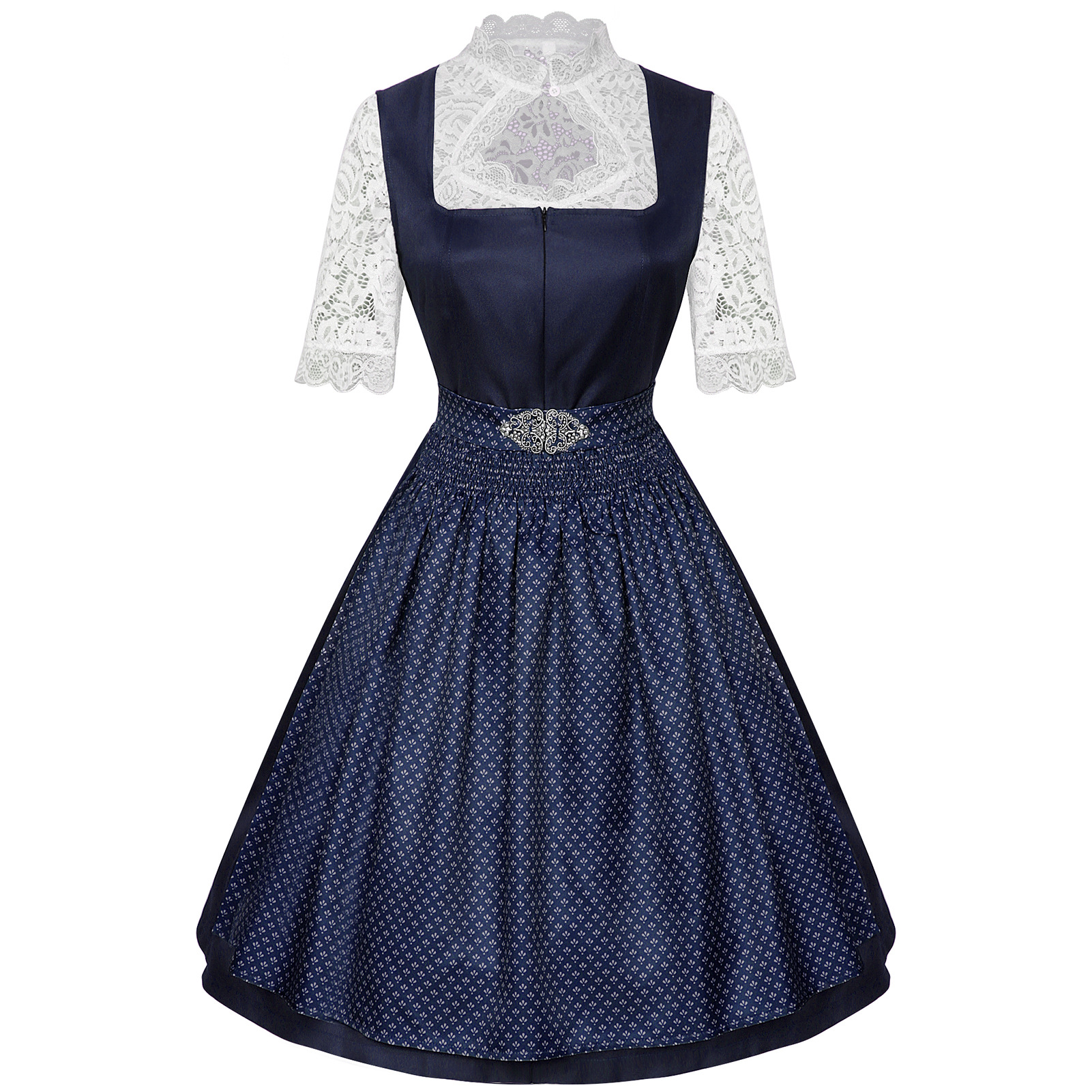 DirndlPop dunkelblau Selina Dirndl  Bayern Kostüme für das Bierfest