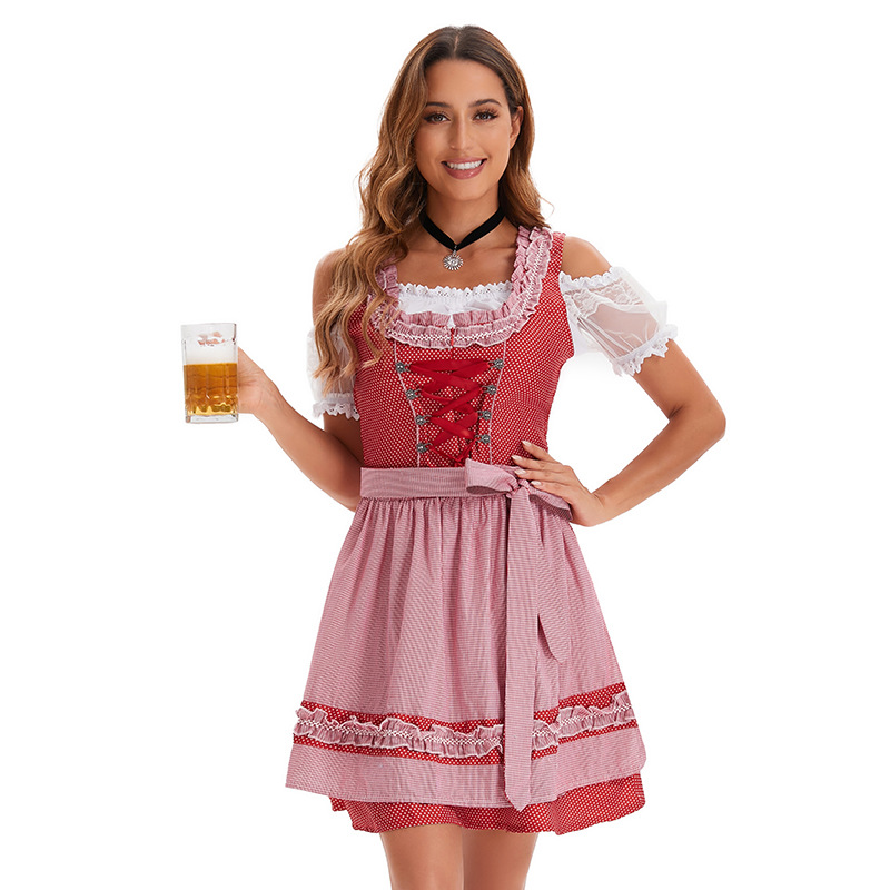 DirndlPop rosarot Sophia Dirndl Bayern Kostüme für das Bierfest