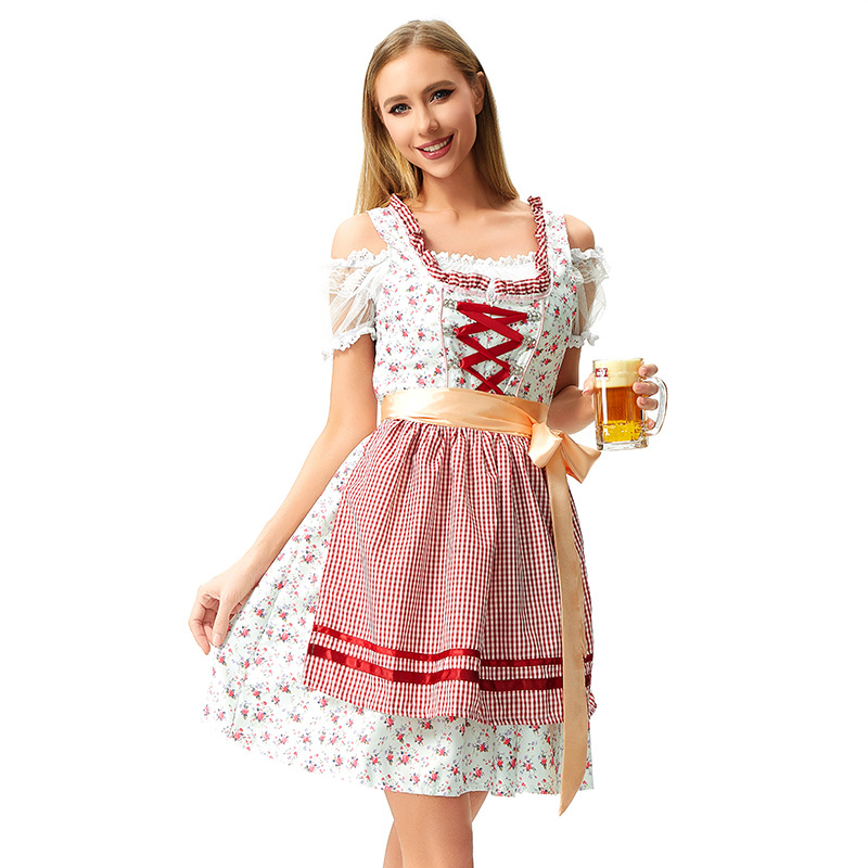 DirndlPop Rosa Valentina Dirndl  Bayern Kostüme für das Bierfest