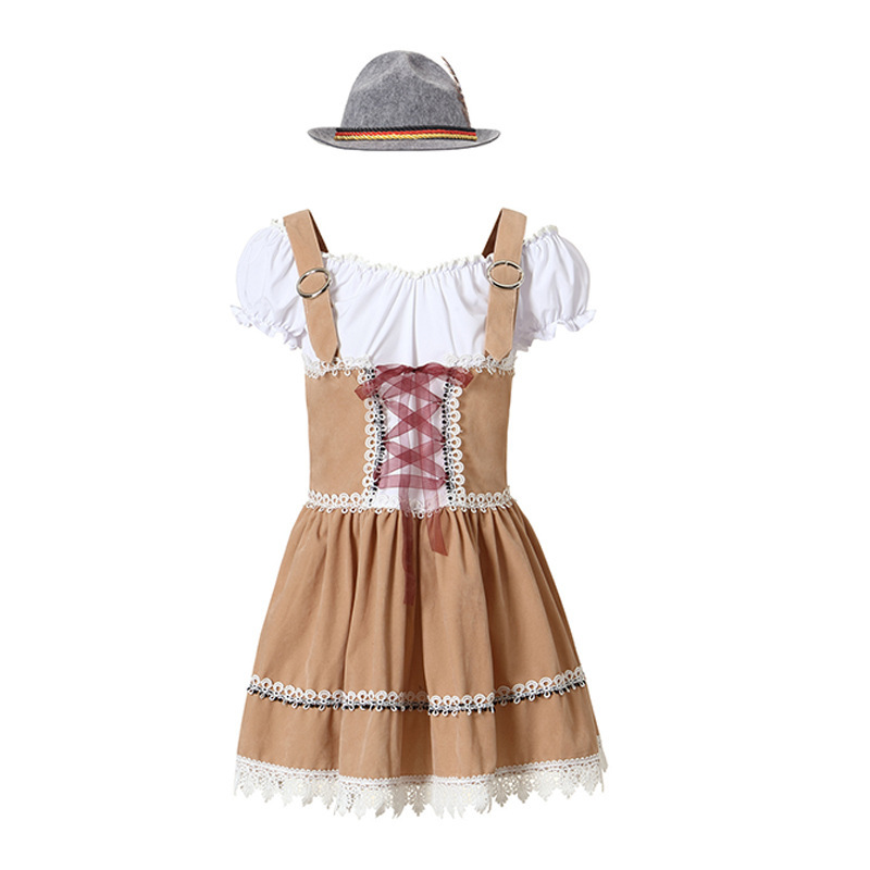 DirndlPop Blau Franziska Dirndl  Bayern Kostüme für das Bierfest