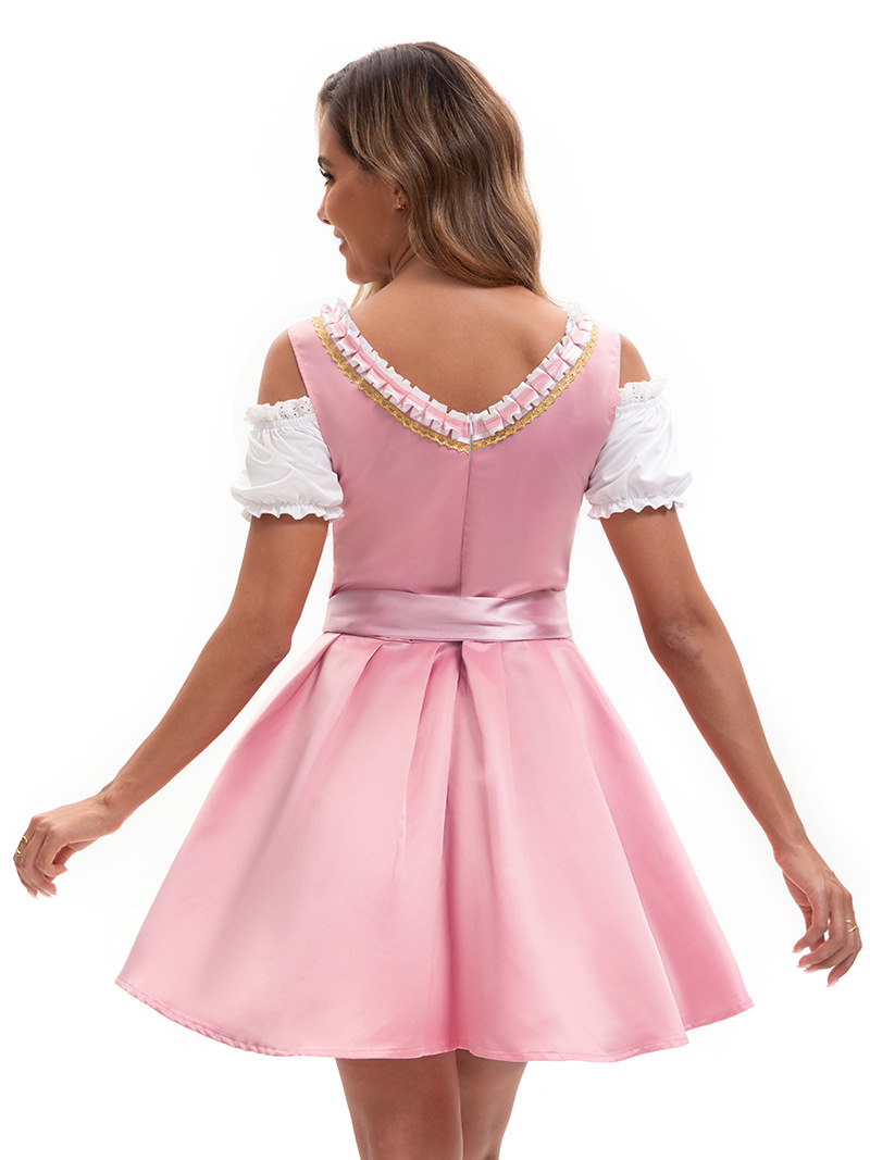 DirndlPop Rosa Lea Dirndl  Bayern Kostüme für das Bierfest