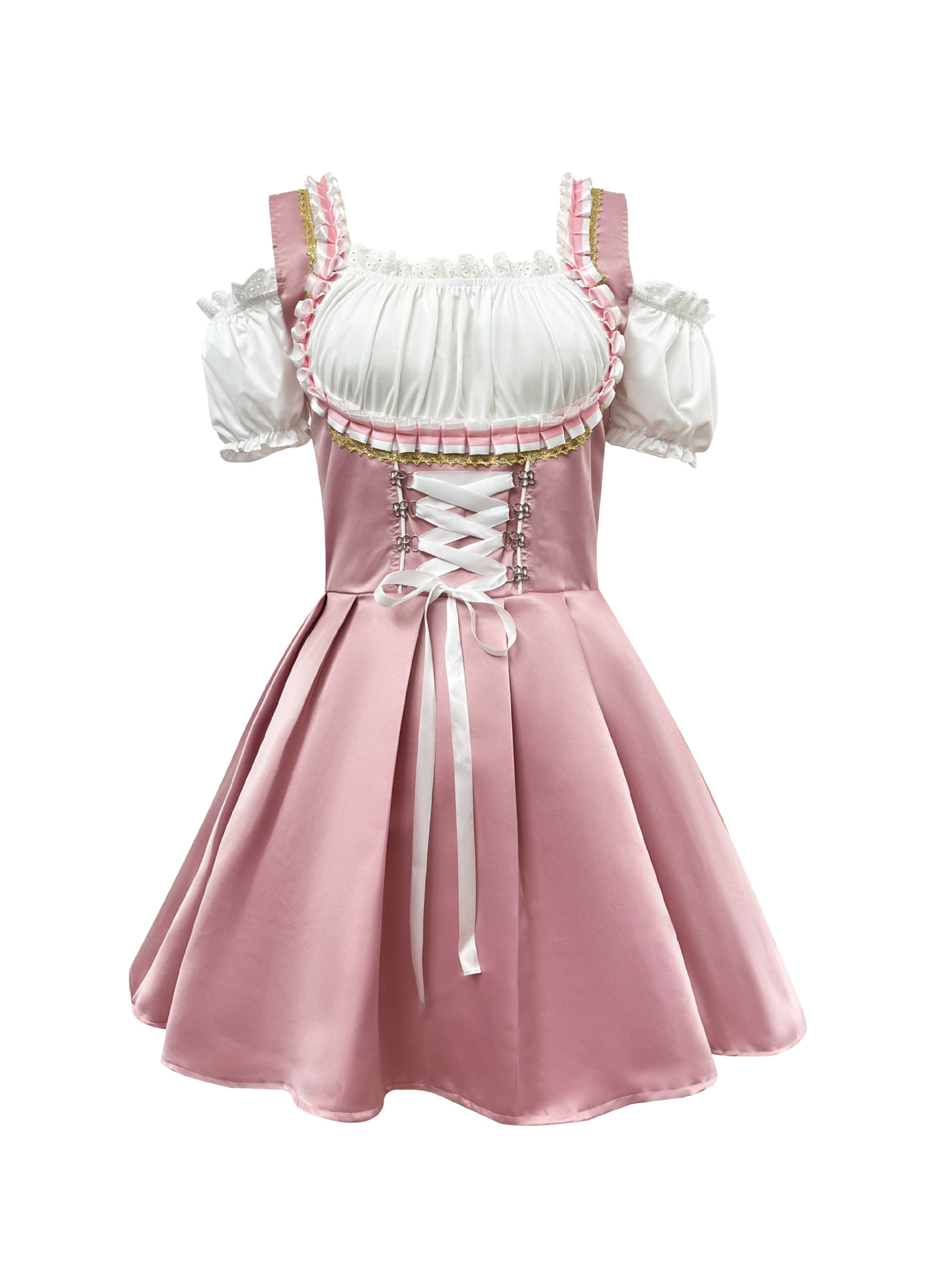 DirndlPop Rosa Lea Dirndl  Bayern Kostüme für das Bierfest