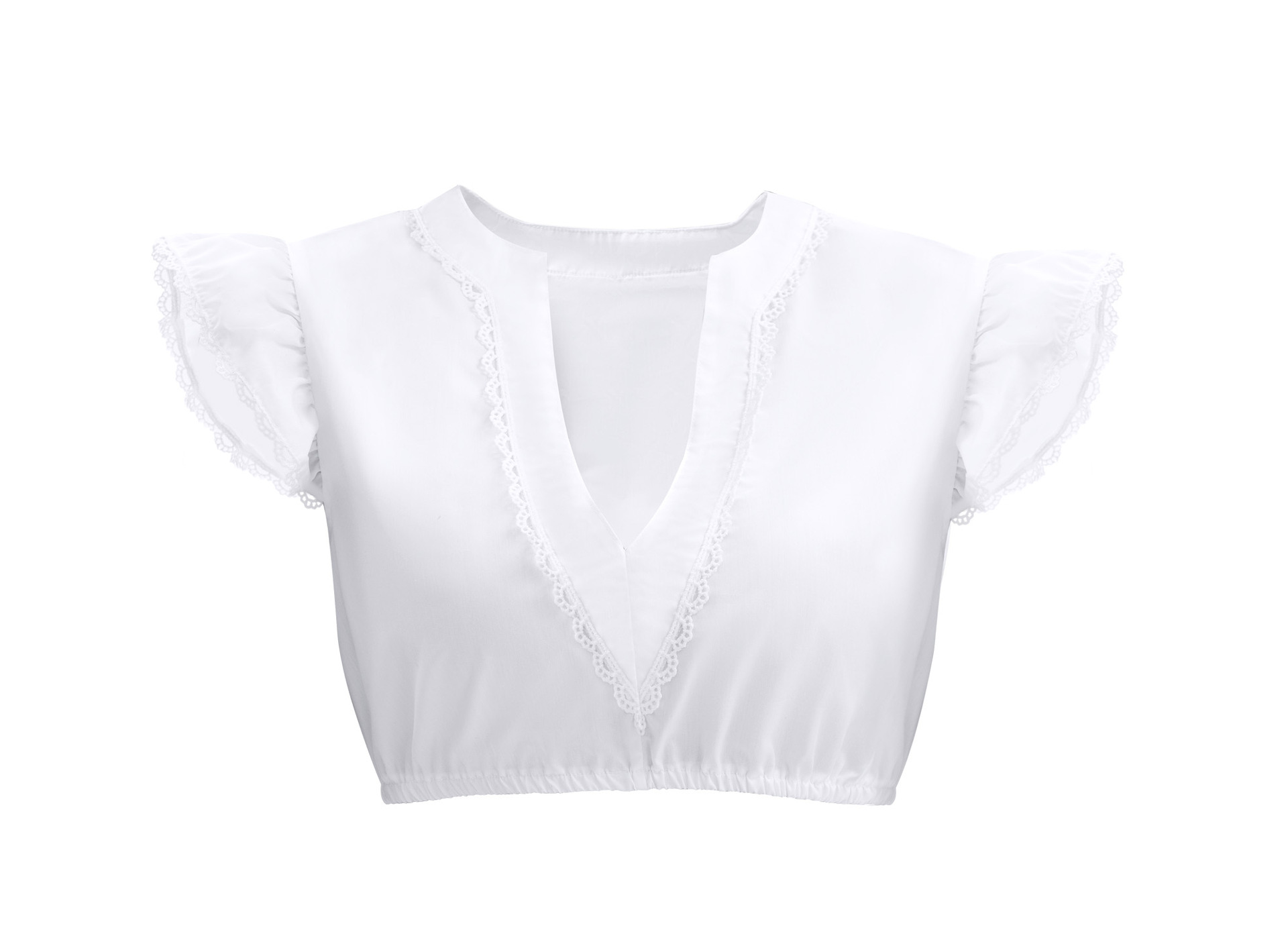 DirndlPop Weiß Vanessa Dirndlbluse  Bayern Kostüme für das Bierfest