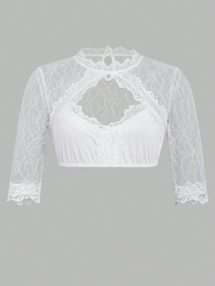 DirndlPop Weiß Laura Dirndlbluse  Bayern Kostüme für das Bierfest