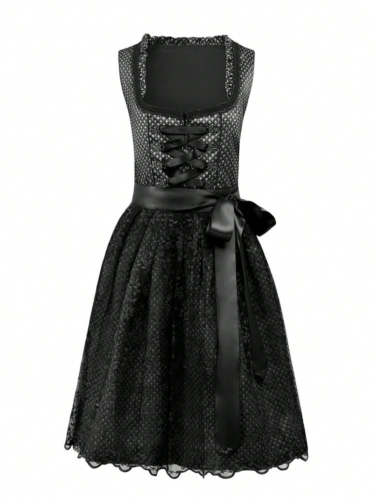 DirndlPop dunkelgrün Marie Dirndl Bayern Kostüme für das Bierfest