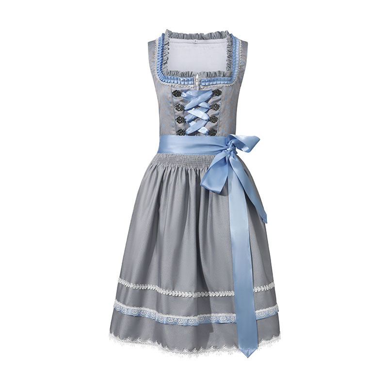 DirndlPop Blau Valentina Dirndl Bayern Kostüme für das Bierfest