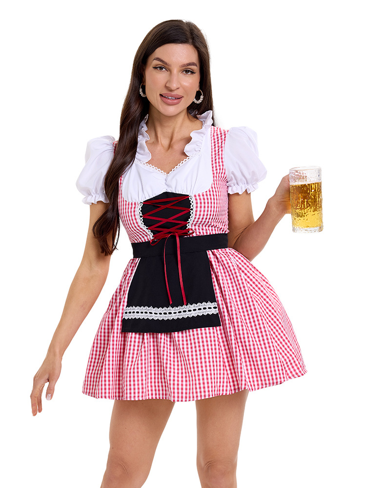 DirndlPop Rosa Melanie Dirndl  Bayern Kostüme für das Bierfest