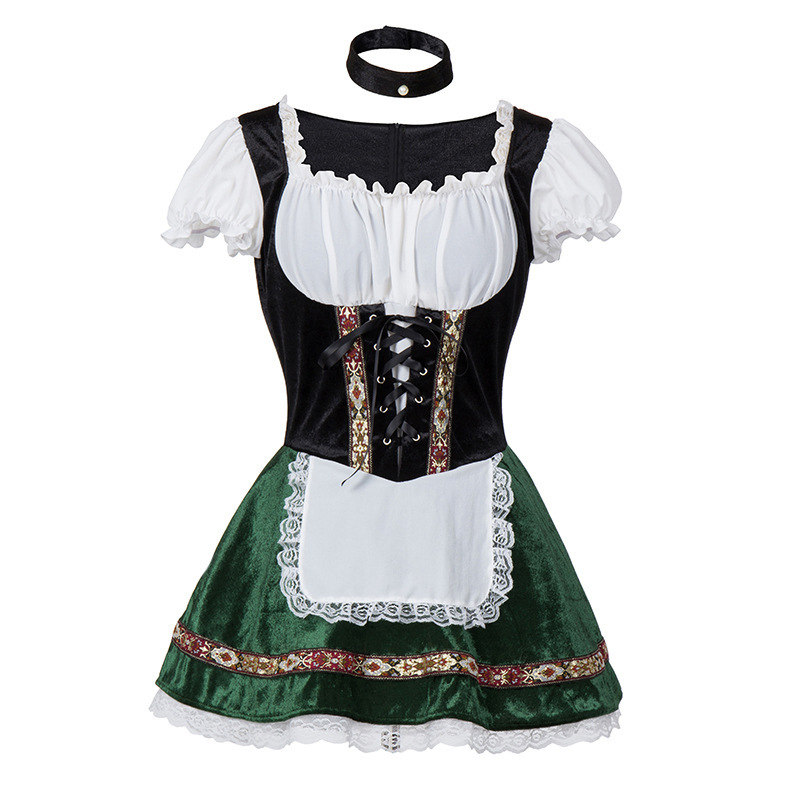DirndlPop Grün Mina Dirndl  Bayern Kostüme für das Bierfest