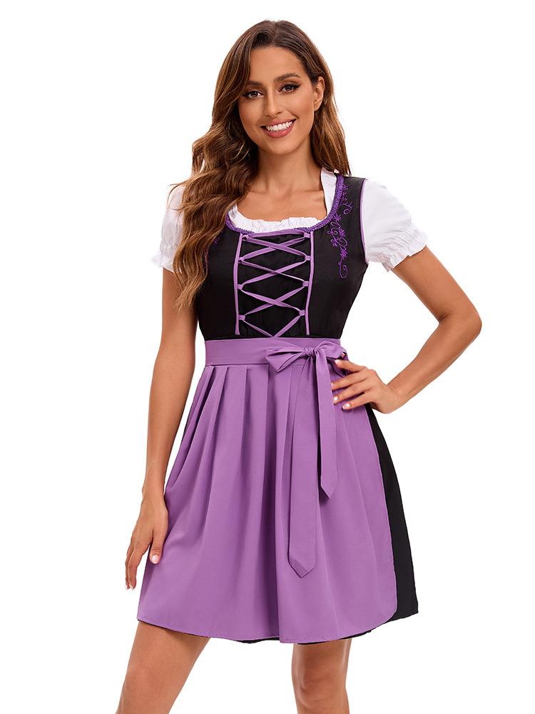 DirndlPop Lila Jasmin Dirndl  Bayern Kostüme für das Bierfest