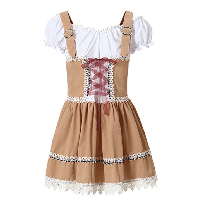 DirndlPop Blau Franziska Dirndl  Bayern Kostüme für das Bierfest