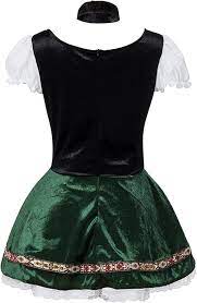 DirndlPop Grün Mina Dirndl  Bayern Kostüme für das Bierfest