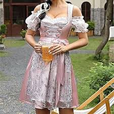 DirndlPop grau Melanie Dirndl  Bayern Kostüme für das Bierfest